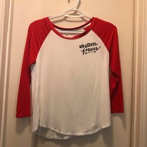 American Eagle soft &sexy 3/4 sleeve top